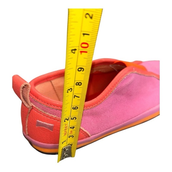 Camper Pursuit Kids Vintage Sport-Inspired Sneakers Pink & Orange Size 12.5 - Picture 12 of 14